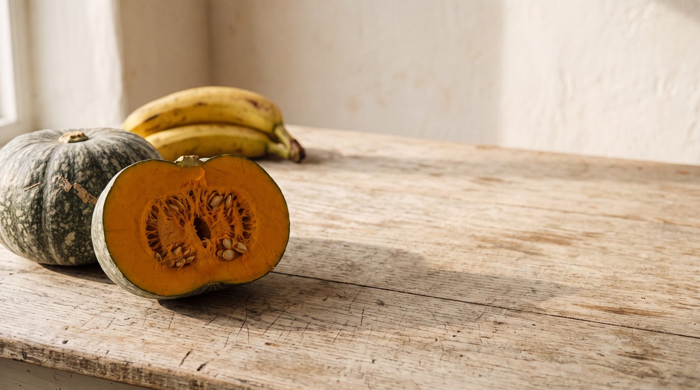 Ingredientes da lata Cōllum Flora na bancada