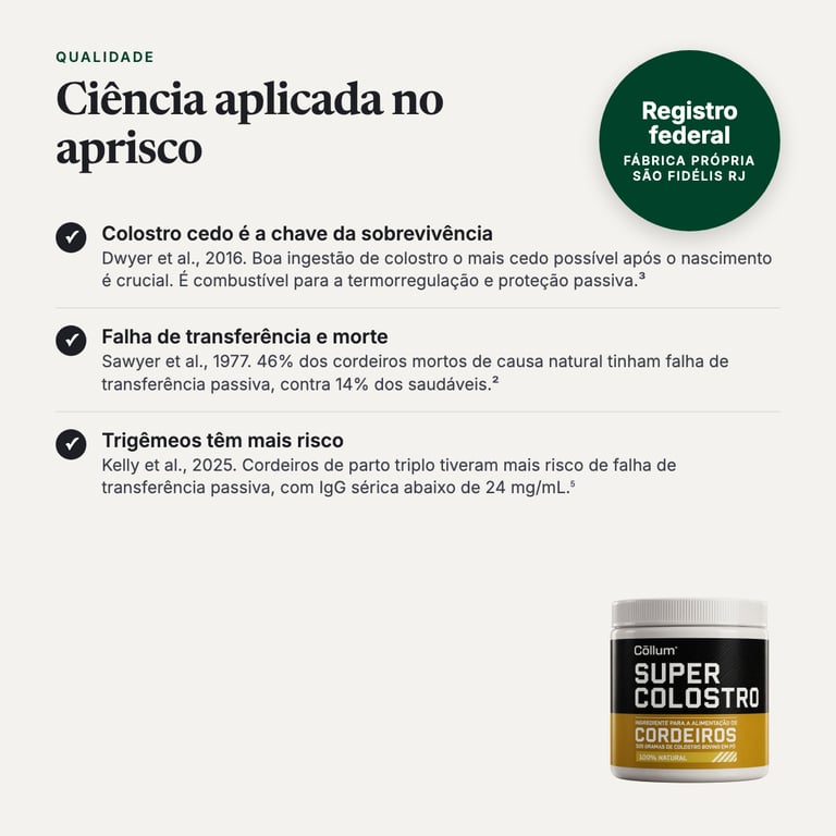 Fábrica própria com registro federal