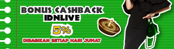 CASHBACK IDNLIVE