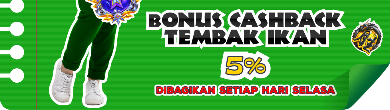 bonus cashback tembak ikan