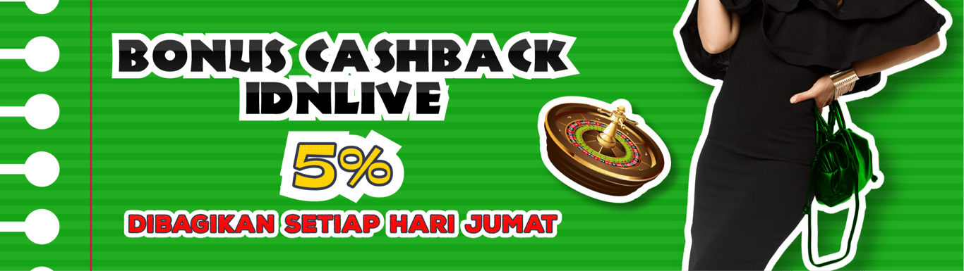 CASHBACK IDNLIVE