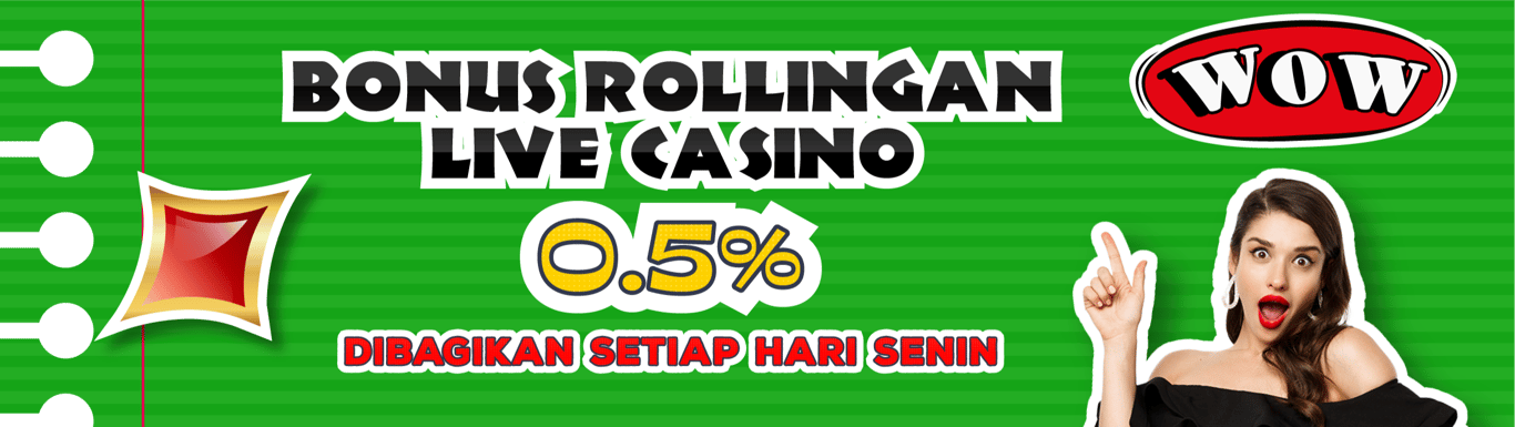 BONUS ROLLINGAN LIVE CASINO