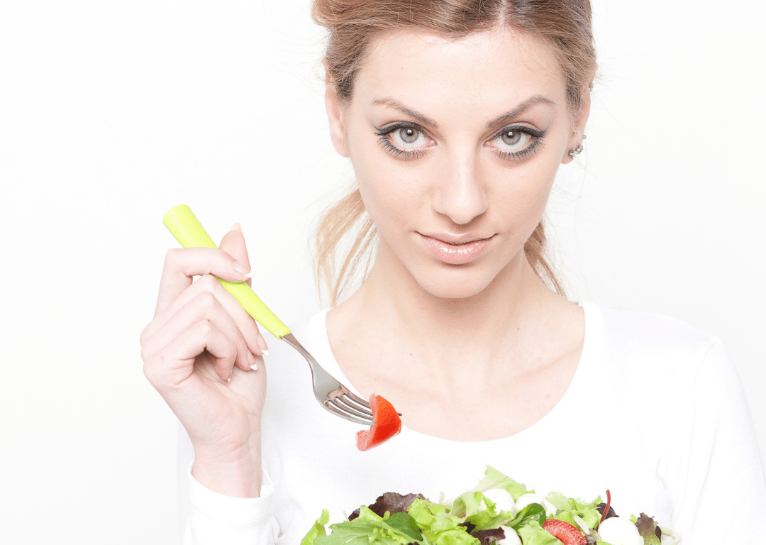 Eating Salad | 10 Useful Tips for Styling Difficult Hair