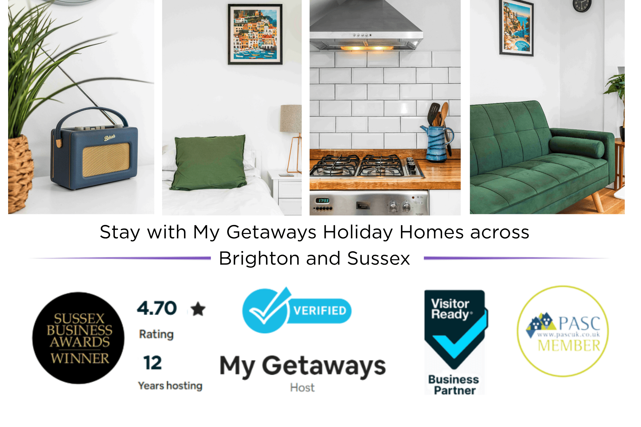Seasalt Retreat | By My Getaways in Flat 4, 85 Church Walk, Worthing BN11 2ND - Property image 12 - VivreStays