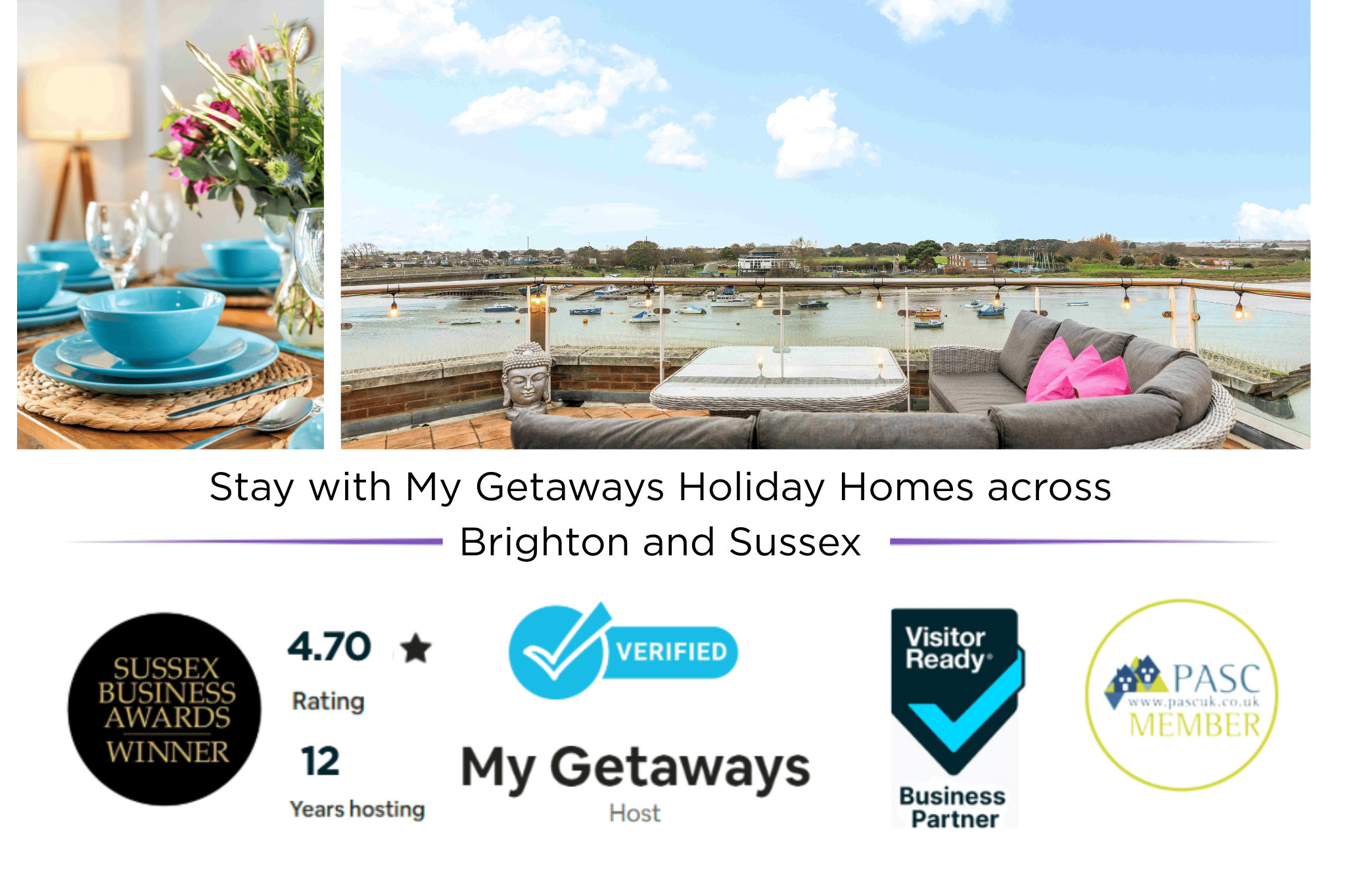 River Heights With Views Parking |By My Getaways in 27 Broad Reach, Shoreham By Sea, West Sussex Bn43 5EY - Property image 4 - VivreStays