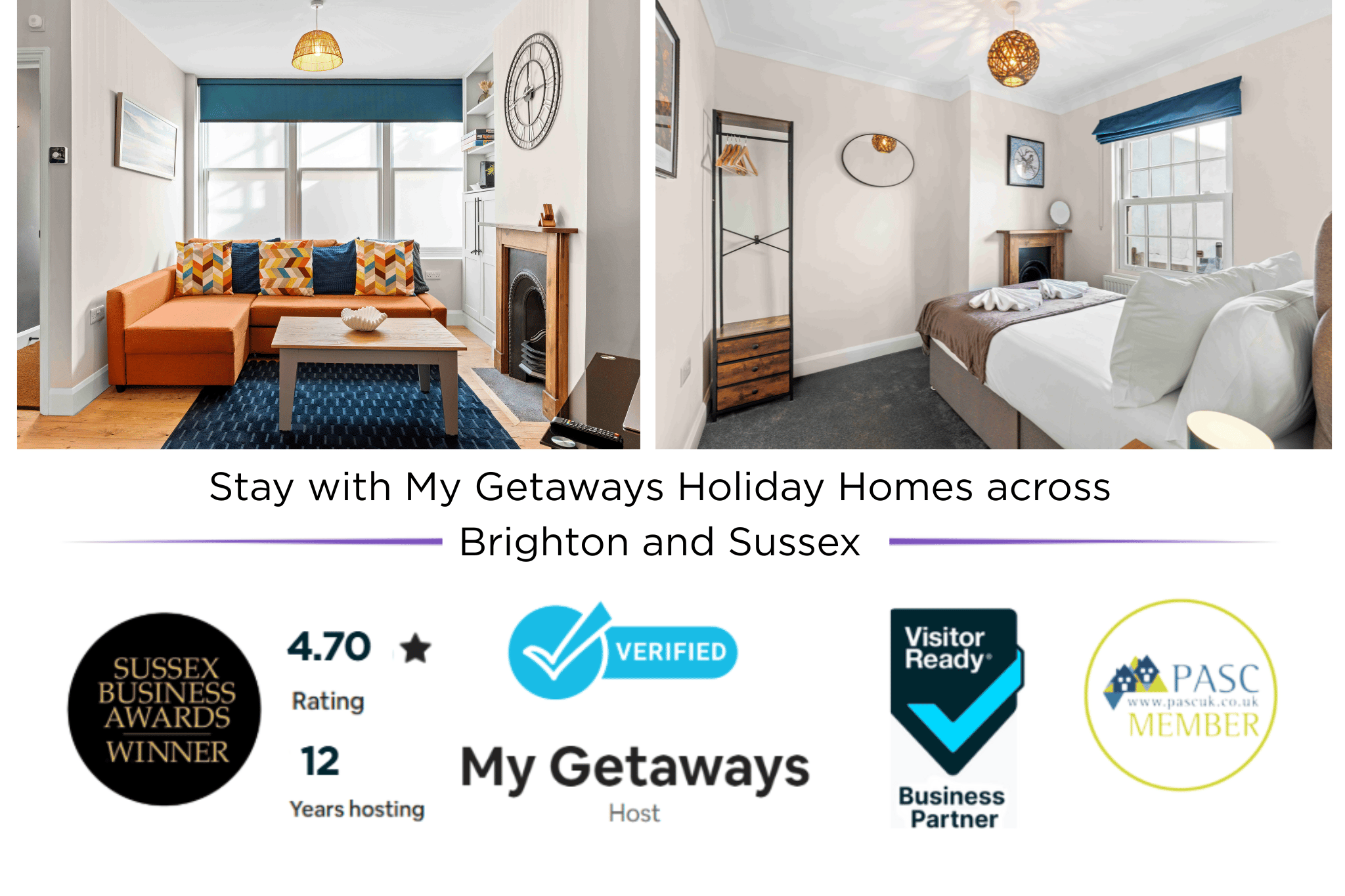 Railway Rest | By My Getaways in 7 Terminus Road, Brighton, BN1 3PD BN1 3PD - Property image 3 - VivreStays