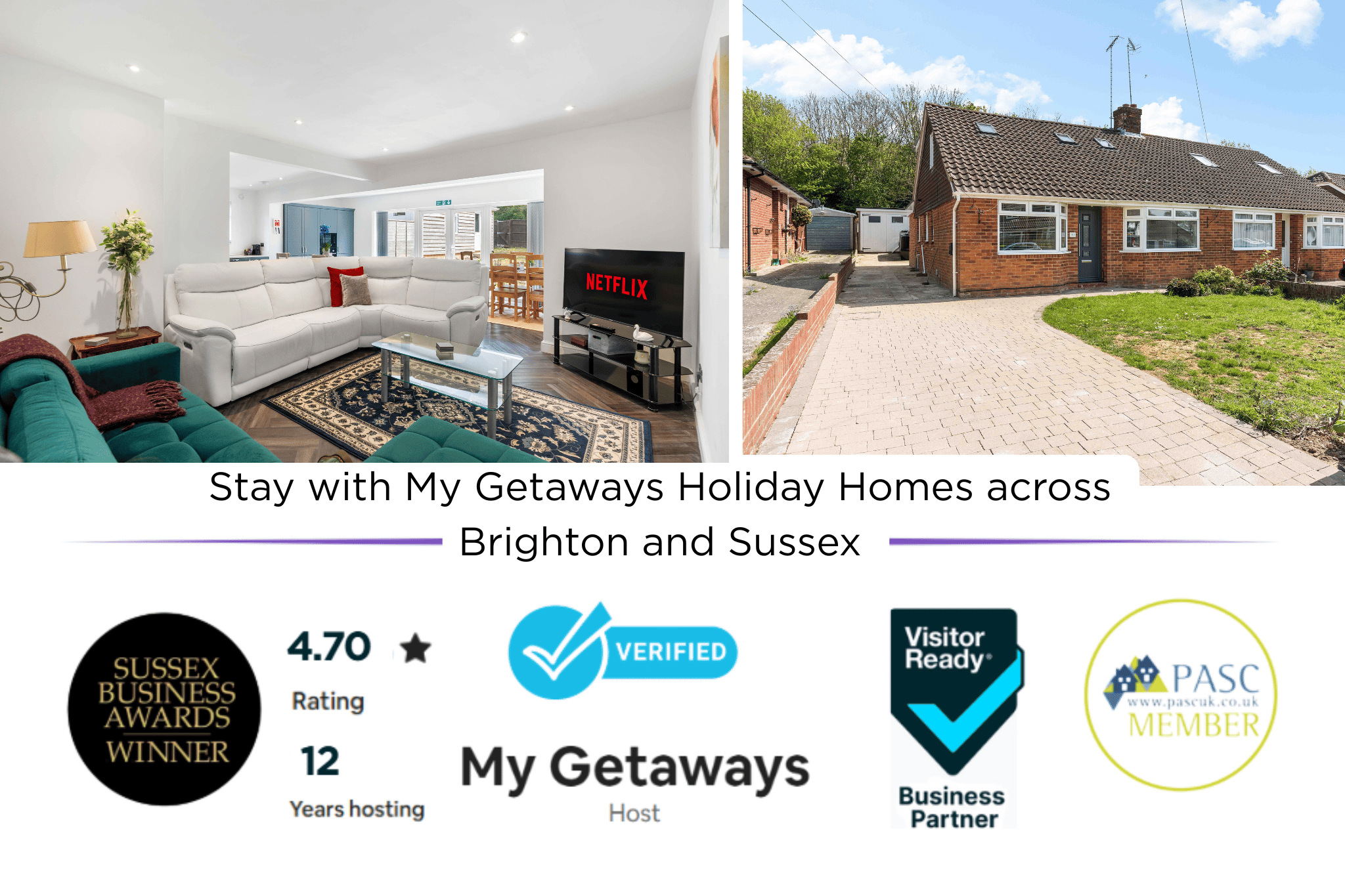 Coral Haven With Parking | By My Getaways in 34 Pines Avenue, Worthing BN14 9JQ Bn14 9JQ - Property image 25 - VivreStays