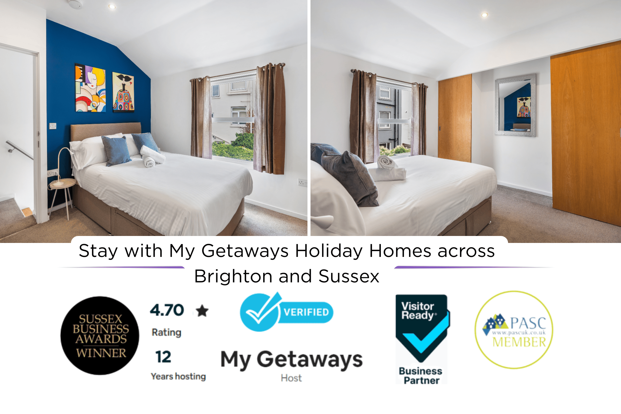 Leafy Haven | By My Getaways in 56 Coleman Street, Brighton BN2 9SQ - Property image 3 - VivreStays