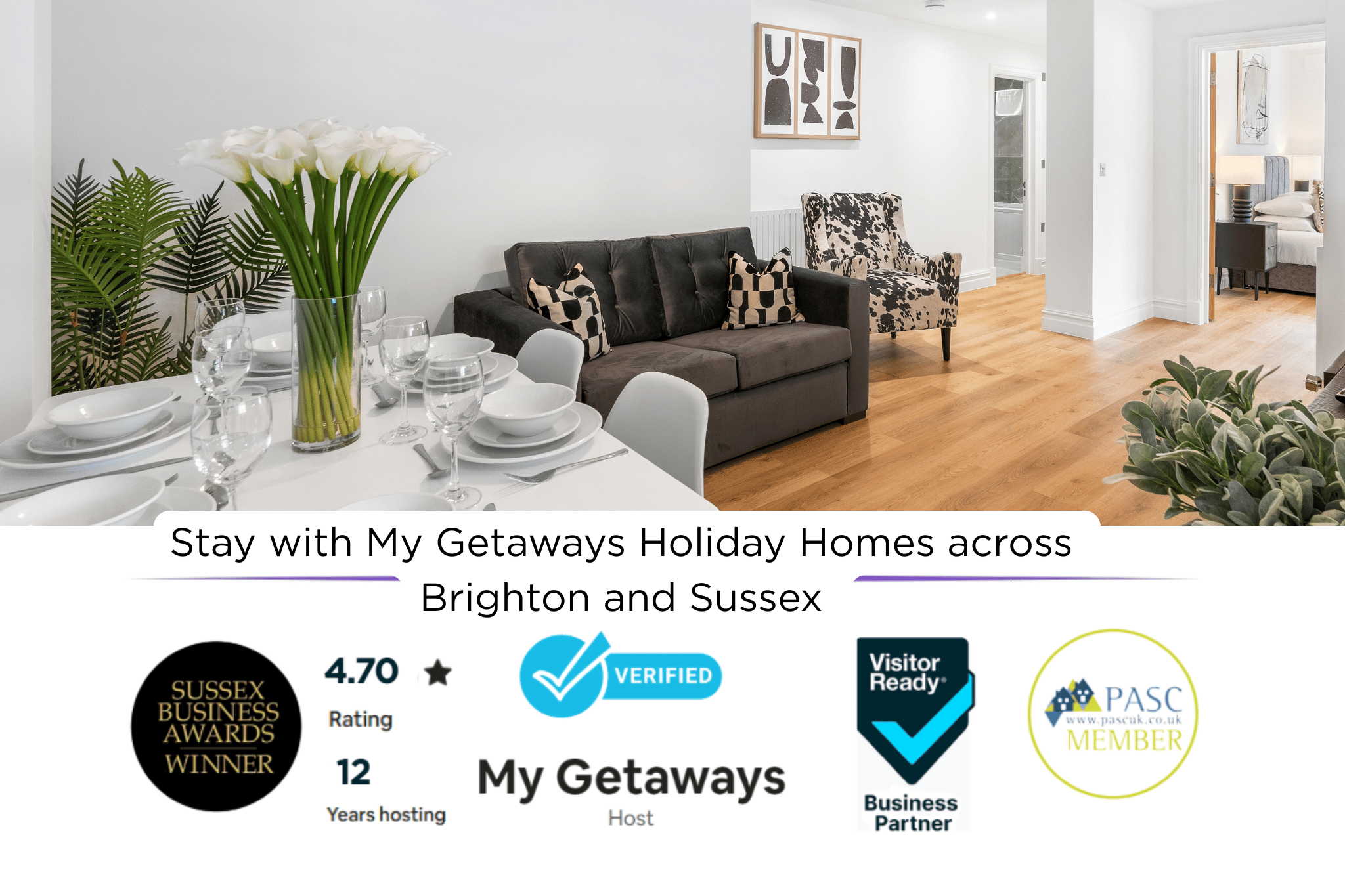 Urban Shore | By My Getaways in Flat 1, 1 Richmond Parade BN2 9PH - Property image 3 - VivreStays
