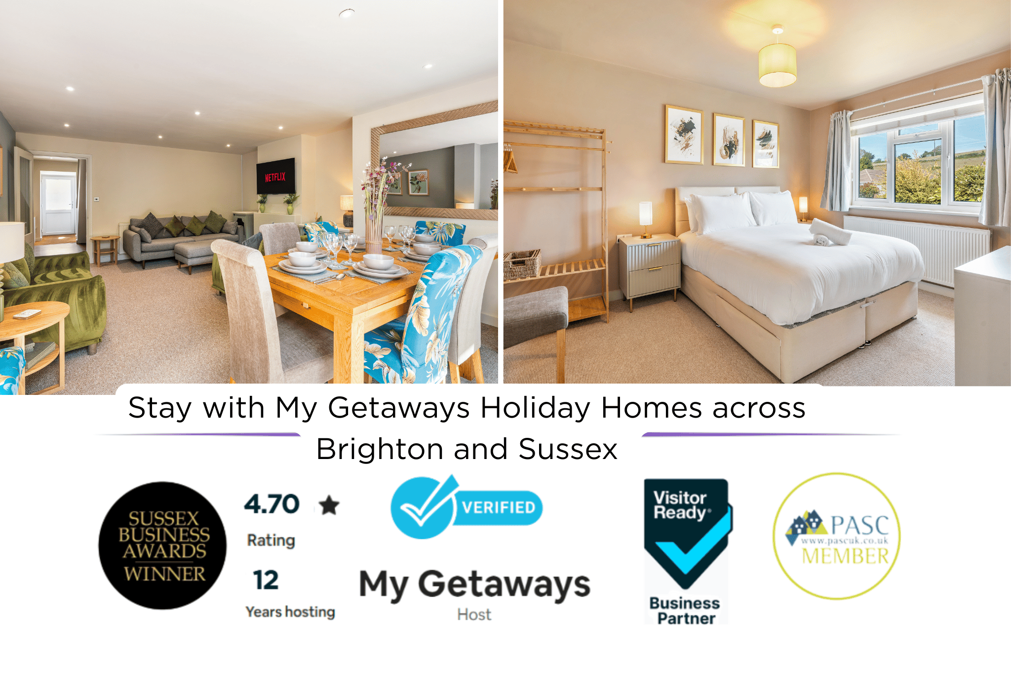 Valley Retreat  | By My Getaways in 40 Coombe Vale, Saltdean, BN2 8HL BN2 8HL - Property image 3 - VivreStays