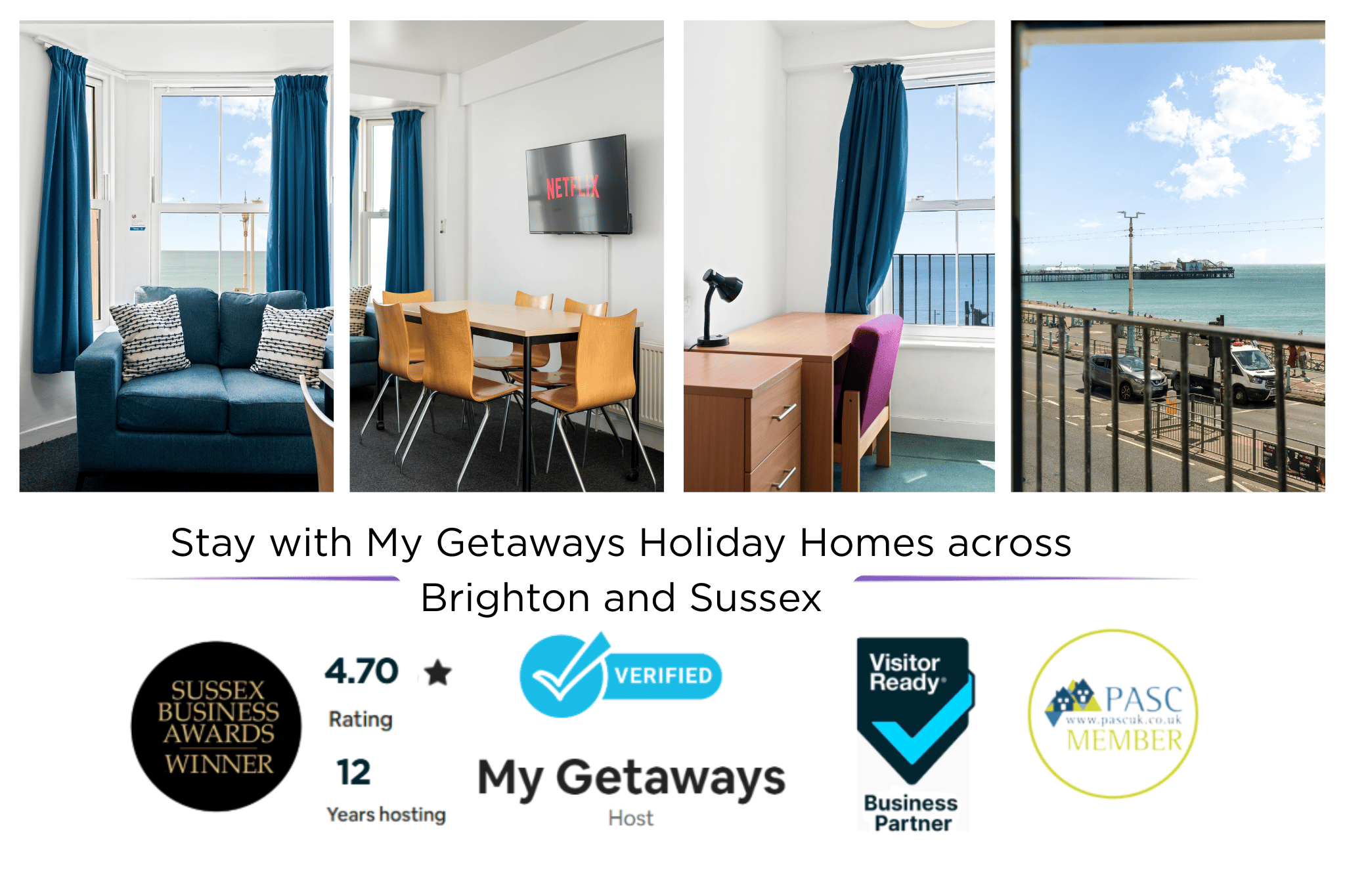 Kings Residence 5 | By My Getaways in 51-53 Kings Road, Brighton BN1 1NA - Property image 34 - VivreStays