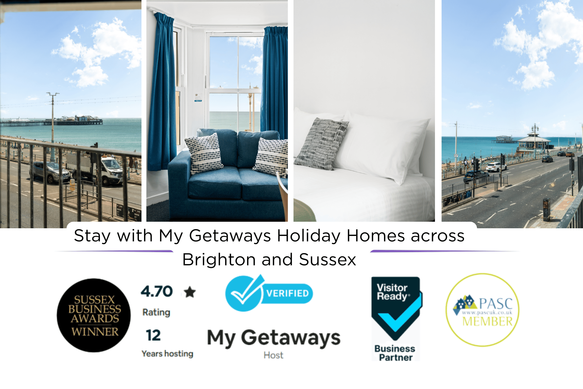 Kings Residence 8 | By My Getaways in 51-53 Kings Road, Brighton BN1 1NA - Property image 4 - VivreStays