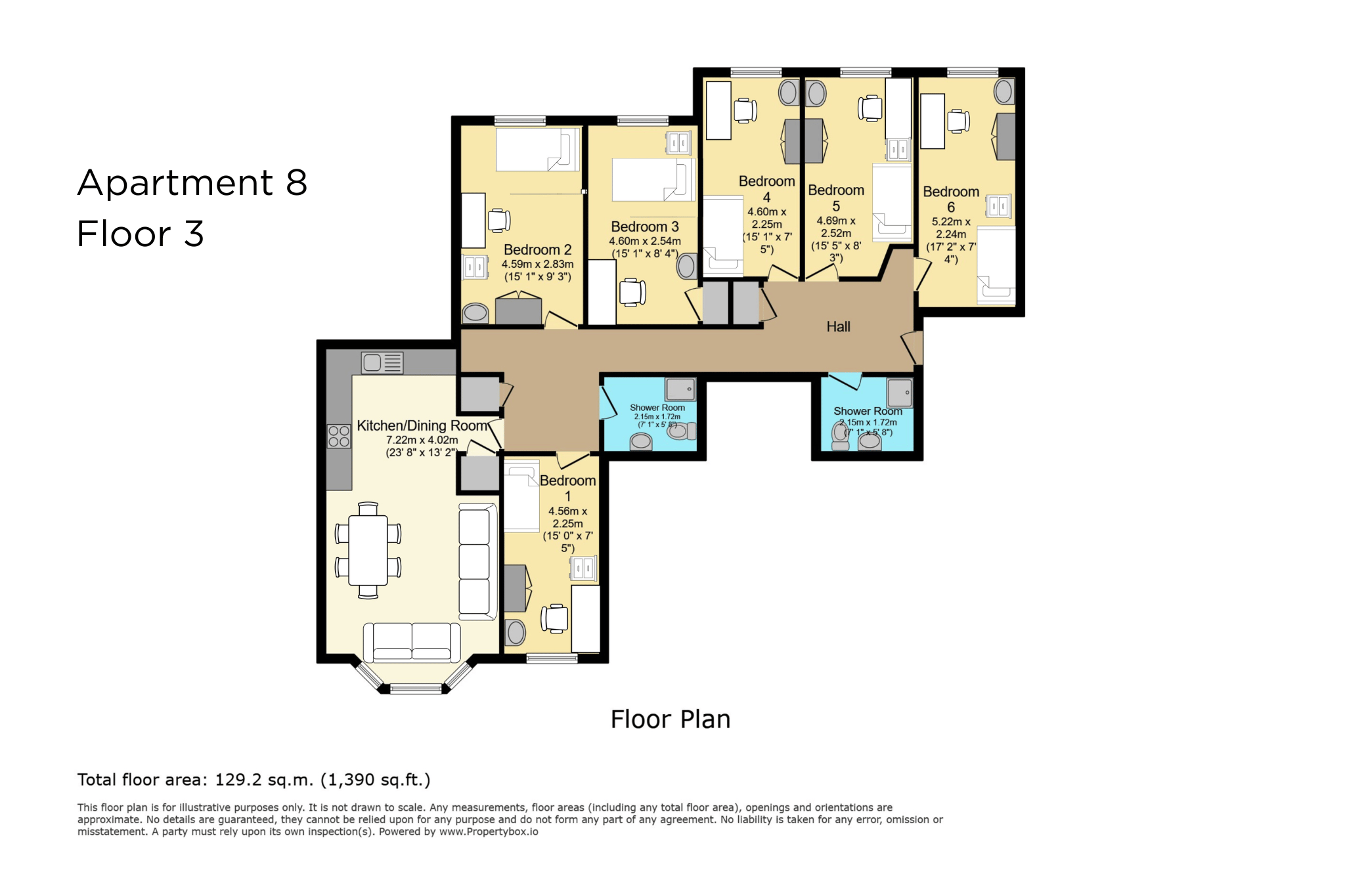 Kings Residence 8 | By My Getaways in 51-53 Kings Road, Brighton BN1 1NA - Property image 27 - VivreStays
