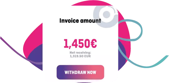 Get paid instantly