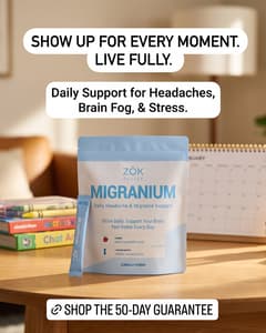 Zokrelief ad delivered by Copia