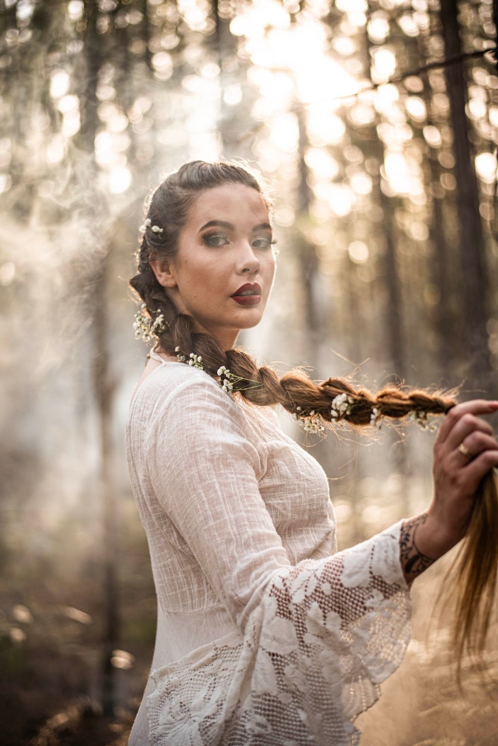 Natural-light portrait by Mikey Hearson