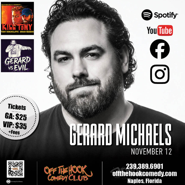 Comedian Gerard Michaels Live in Naples, Florida!