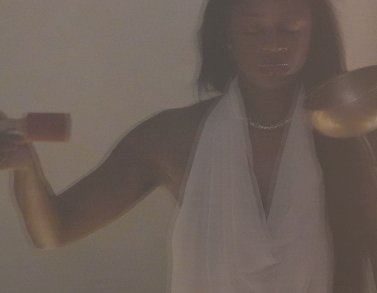 The Arc of Resonance — The Chladni Sound Bath Meditation