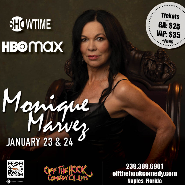 Comedian Monique Marvez Live in Naples, Florida!