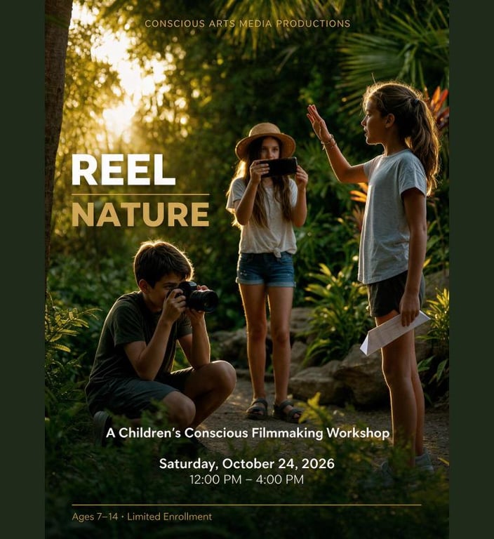 Reel Nature: Kids Filmmaking Day in the Park