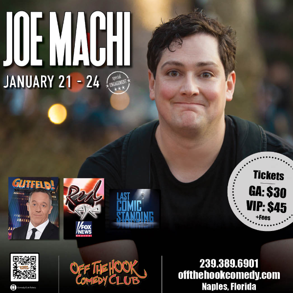 Comedian Joe Machi Live in Naples, Florida!