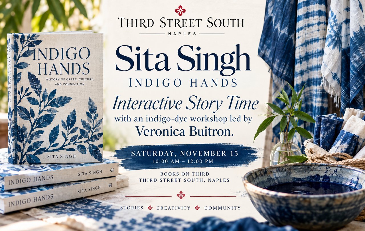Story Time with Sita Singh and Indigo-Dye Workshop | Books on Third