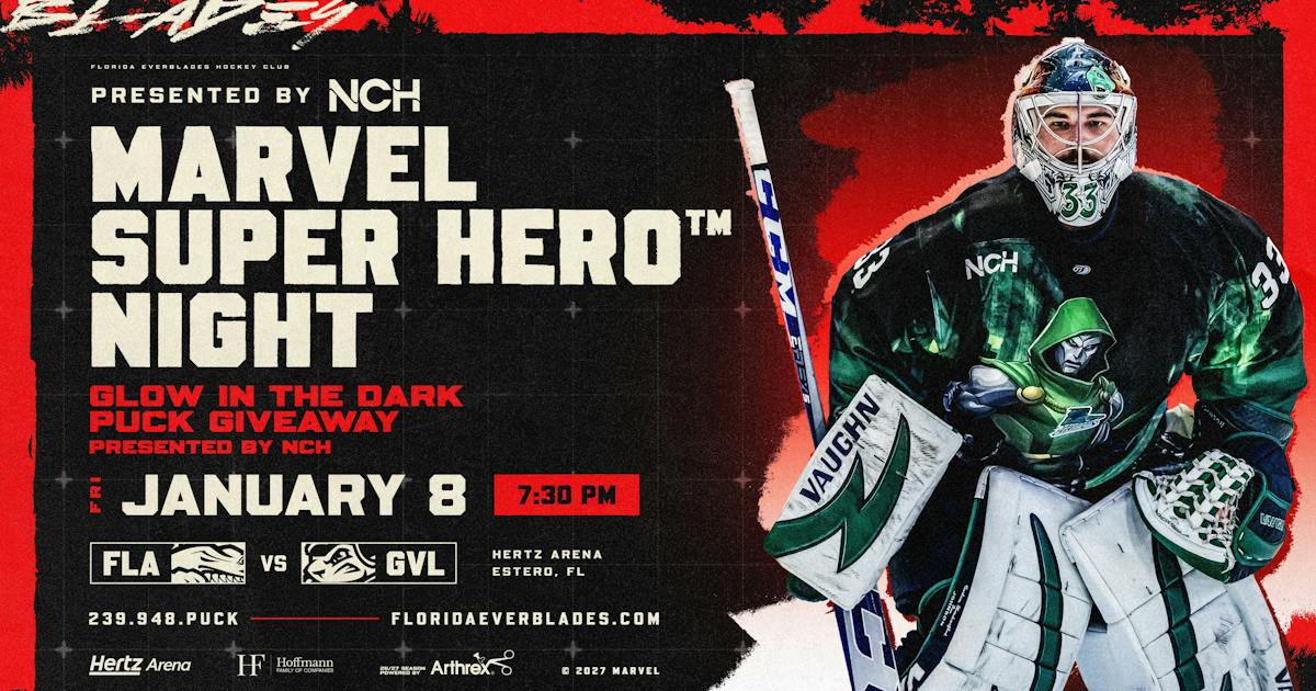 Florida Everblades vs. Greenville Swamp Rabbits