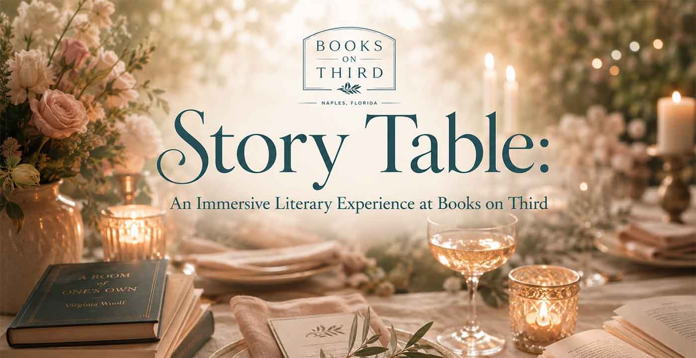 Story Table at Books on Third | Strangers by Belle Burden