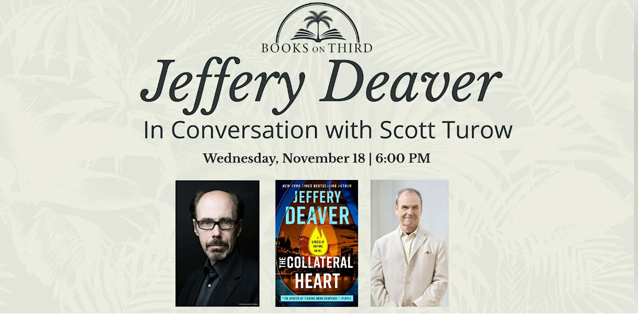 Author Talk with Jeffery Deaver in Conversation With Scott Turow | Books on Third