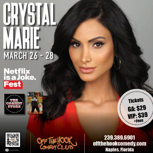 Comedian Crystal Marie Live in Naples, Florida!