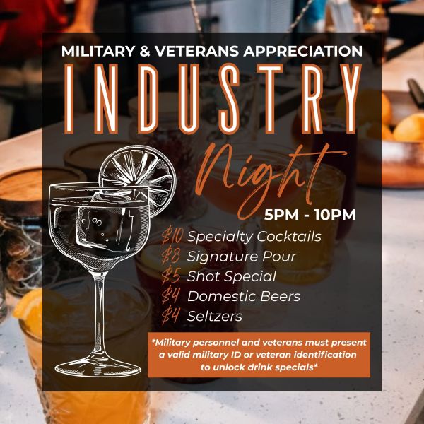 Military & Veterans Appreciation - Industry Night