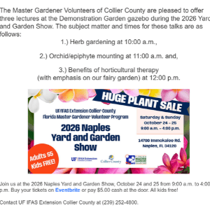 Naples Yard & Garden Show
