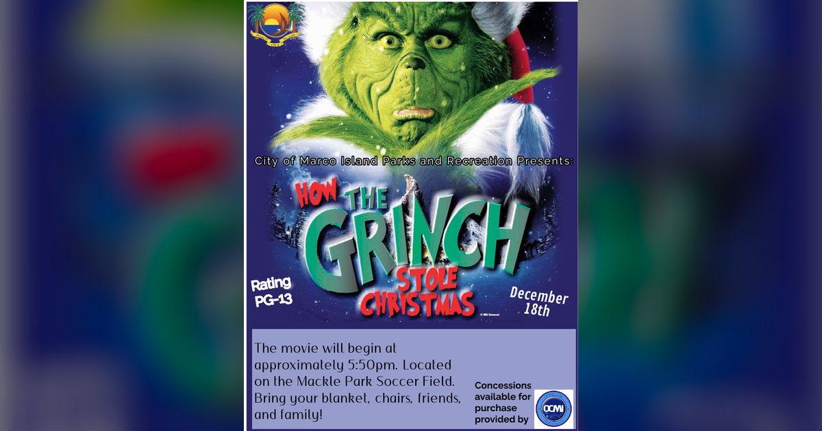 Movie in the Park - How the Grinch Stole Christmas