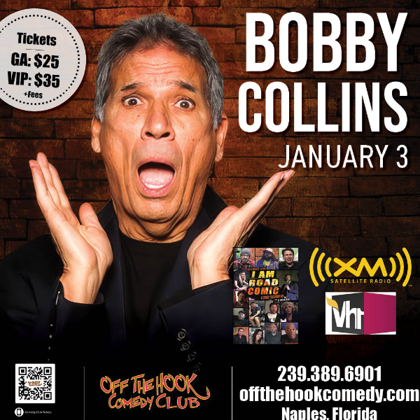 Comedian Bobby Collins Live in Naples, Florida!