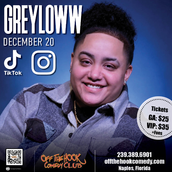 Comedian Greyloww Live in Naples, Florida!