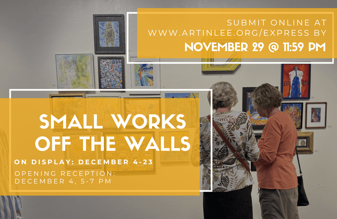 December Galleries Opening Reception: Small Works: Off the Walls | Nicole Foran | LAEA Educators