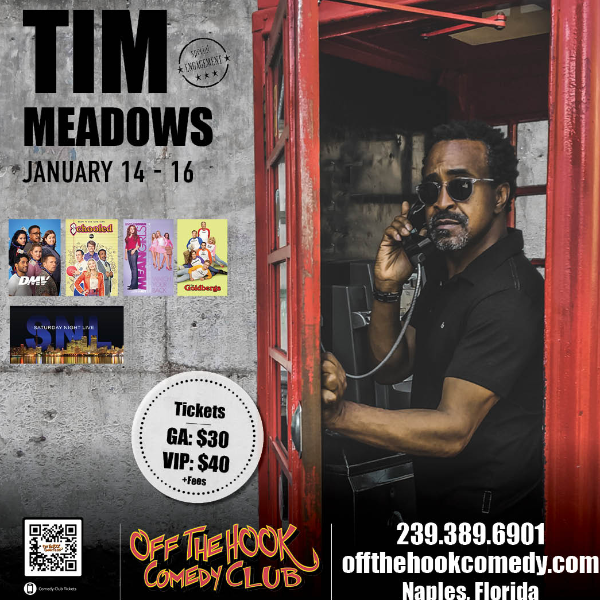 Comedian Tim Meadows Live in Naples, Florida!