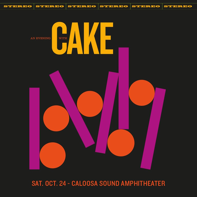 Caloosa Sound Amphitheater and AEG Presents: An Evening with CAKE