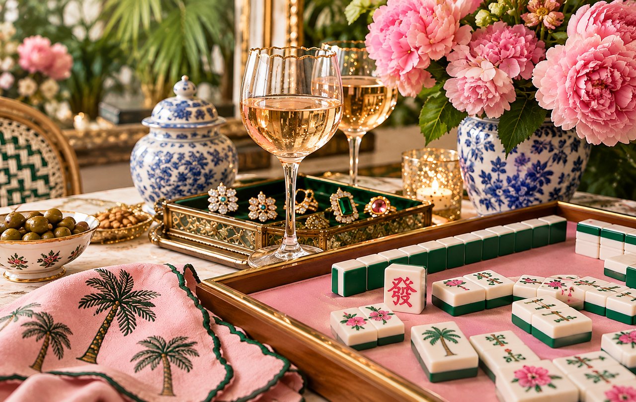 Mahj, Wine, & Jewels | Antique Gallery Naples