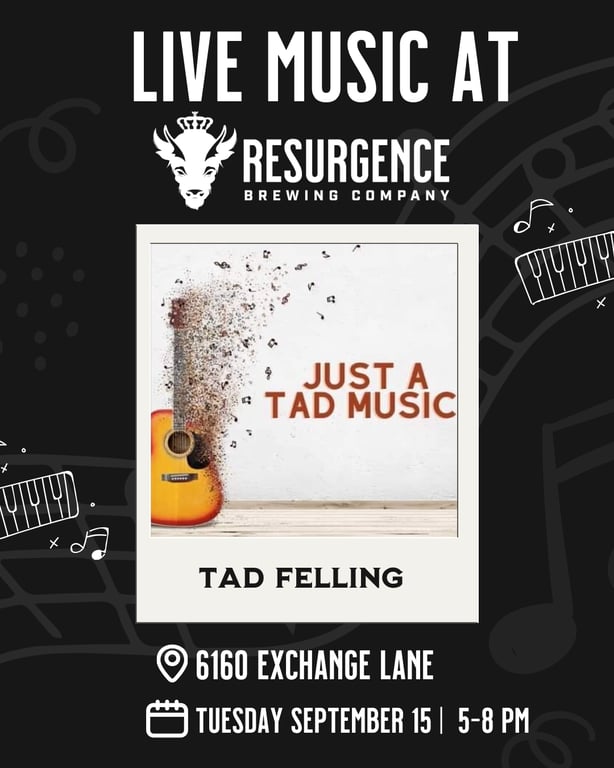 Live Music @ Resurgence: Tad Felling