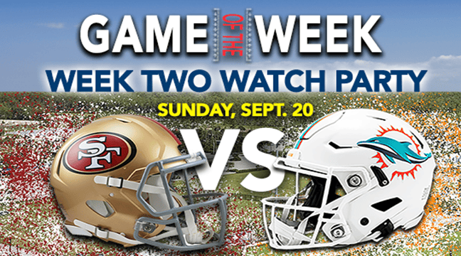 Game Of The Week Watch Party - Week 2