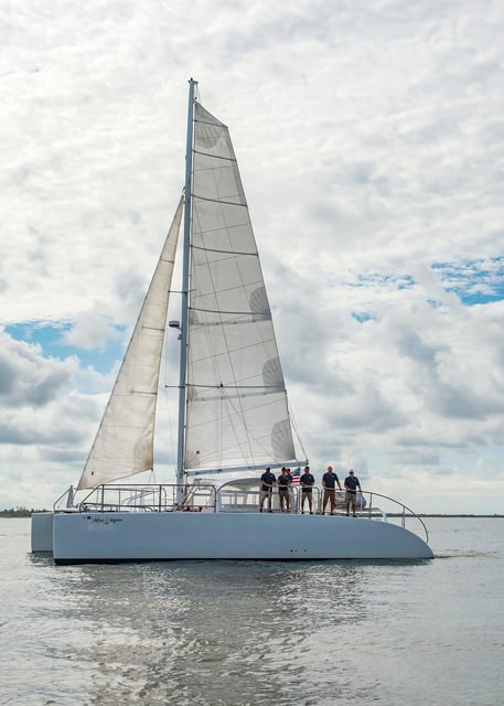 Miss naples catamaran tall