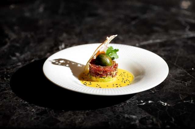 Sea salt tuna
