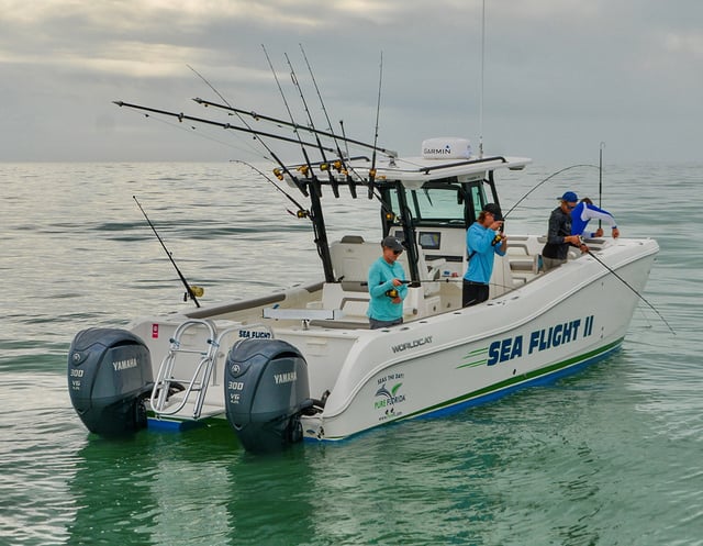 Sea flight2 private fishing charter