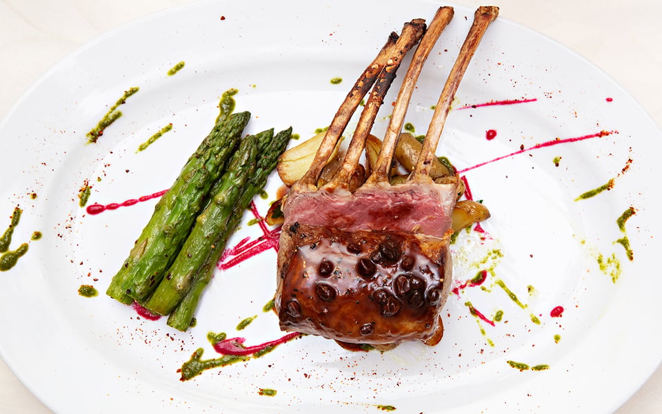 Cote d azur lamb rack