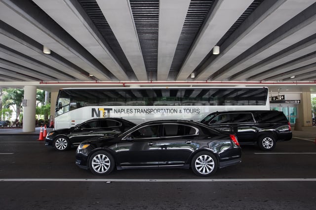 Naples Transportation Tours Fleet Staging
