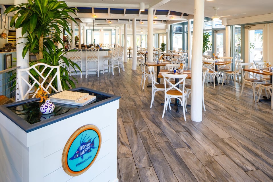 Hogfish harrys host stand