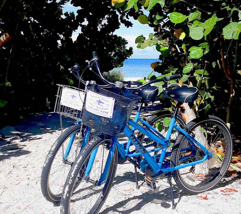Beach bum bike rentals naples florida bike rentals near private beach access