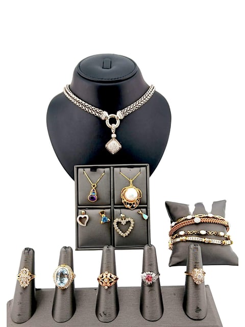 Statement jewelers collage