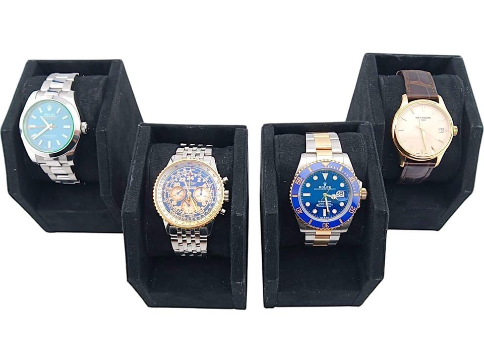 Statement jewelers watches row
